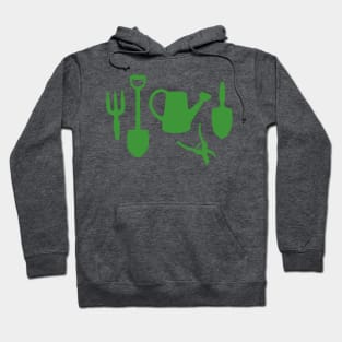 Green Garden Tools Hoodie